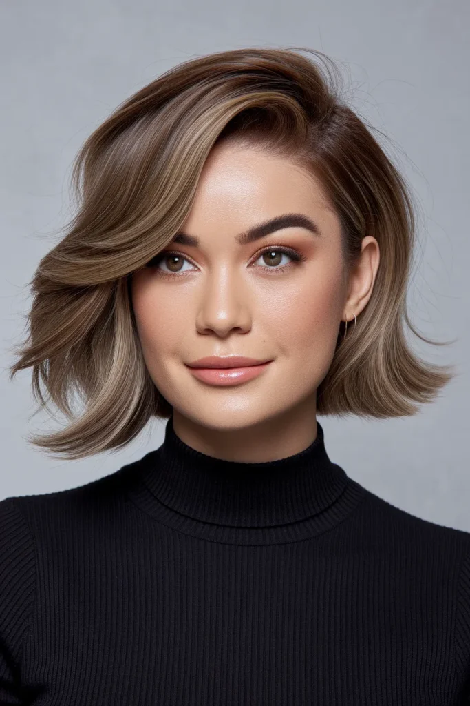 Volumized Bob Cut