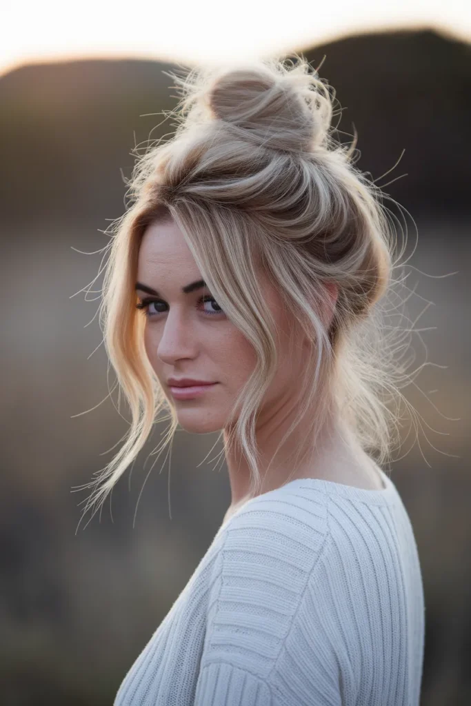 Wavy Knot Bun