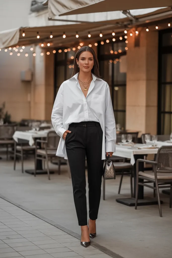 White Shirt Elegance
