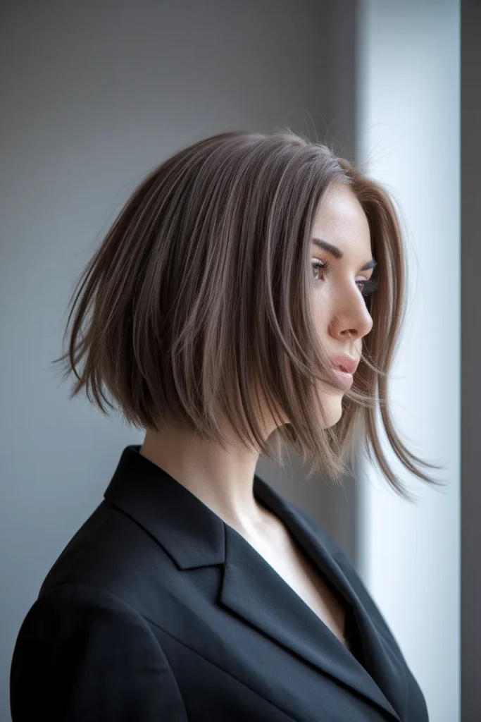 Wispy Layered Bob