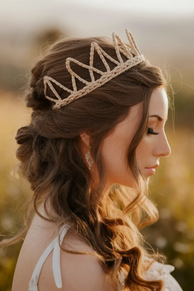 Wrapped Crown Weave