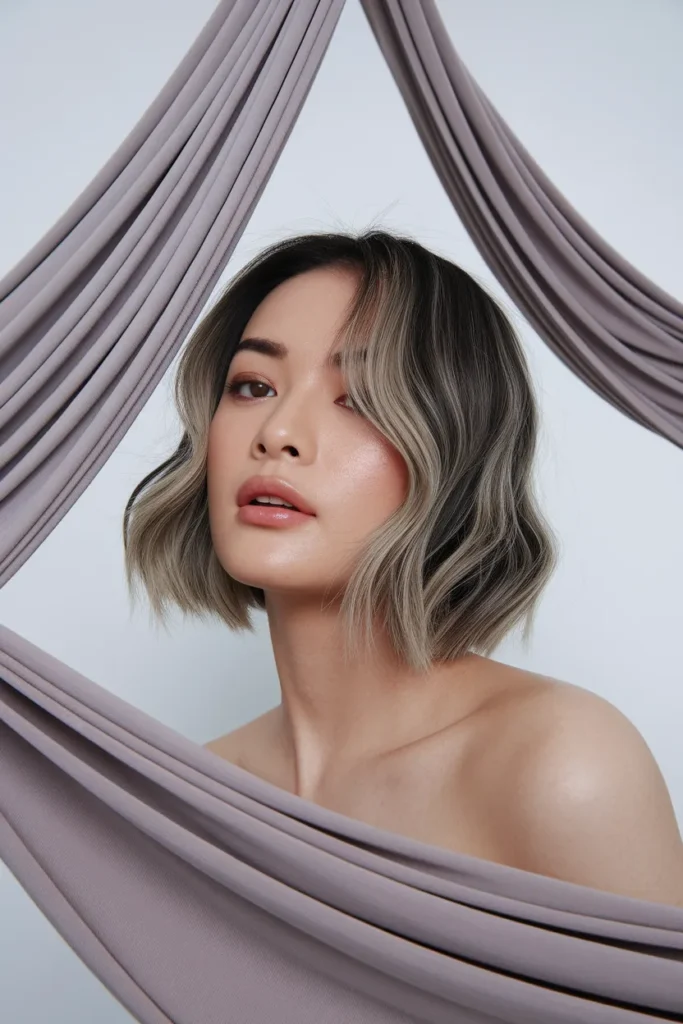 Airy Curtain Bob