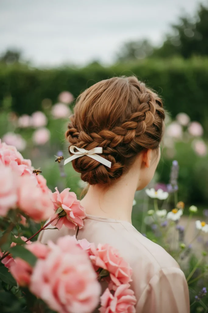 Bow Braided Crown