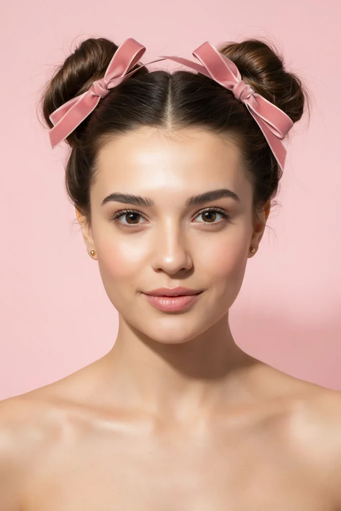 Bow Space Buns
