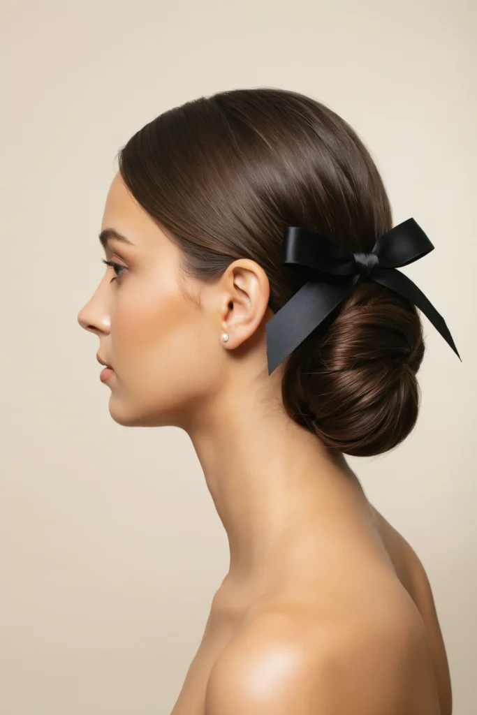 Bow Wrapped Bun