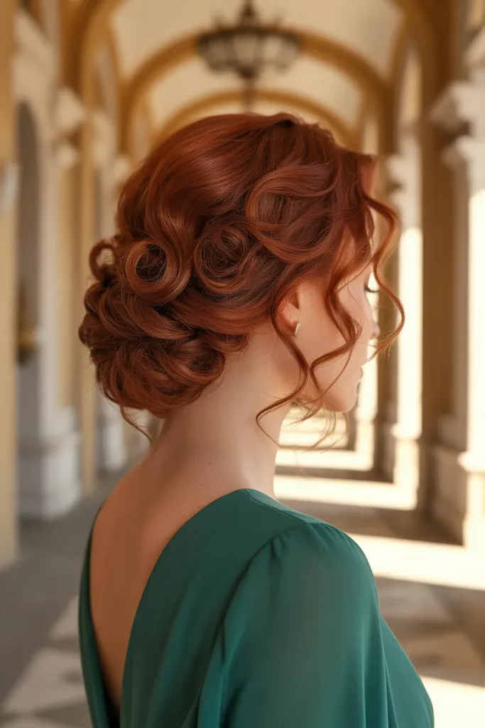 Cascading Curly Roll
