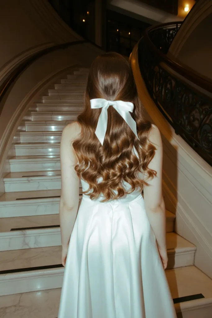 Cascading Ribbon Curls