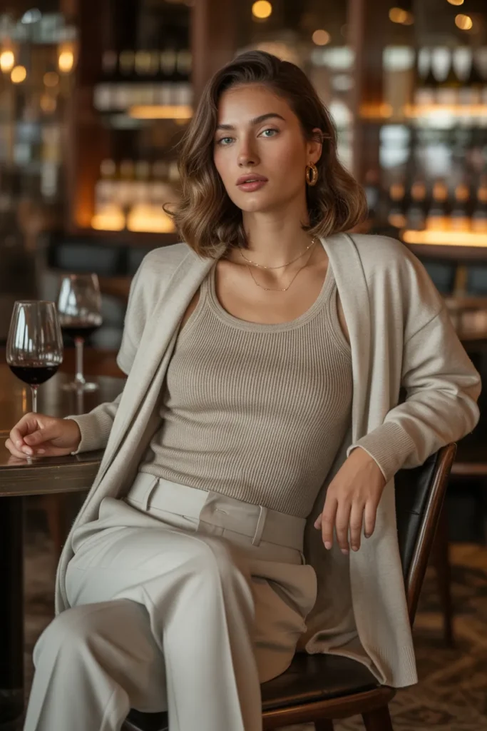 Cashmere Tank Layer