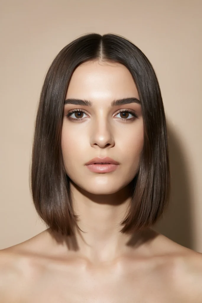  Center Part Bob