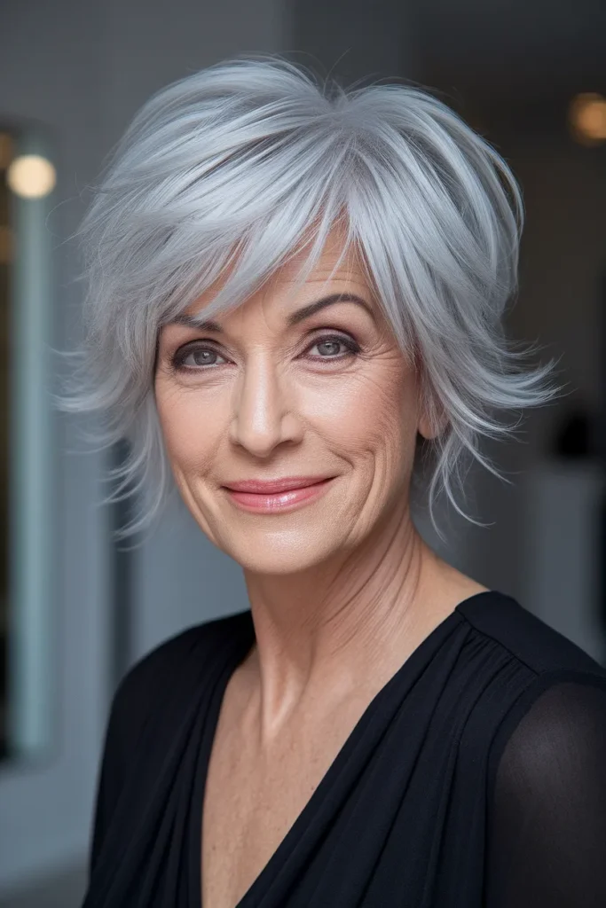 Choppy Silver Layers