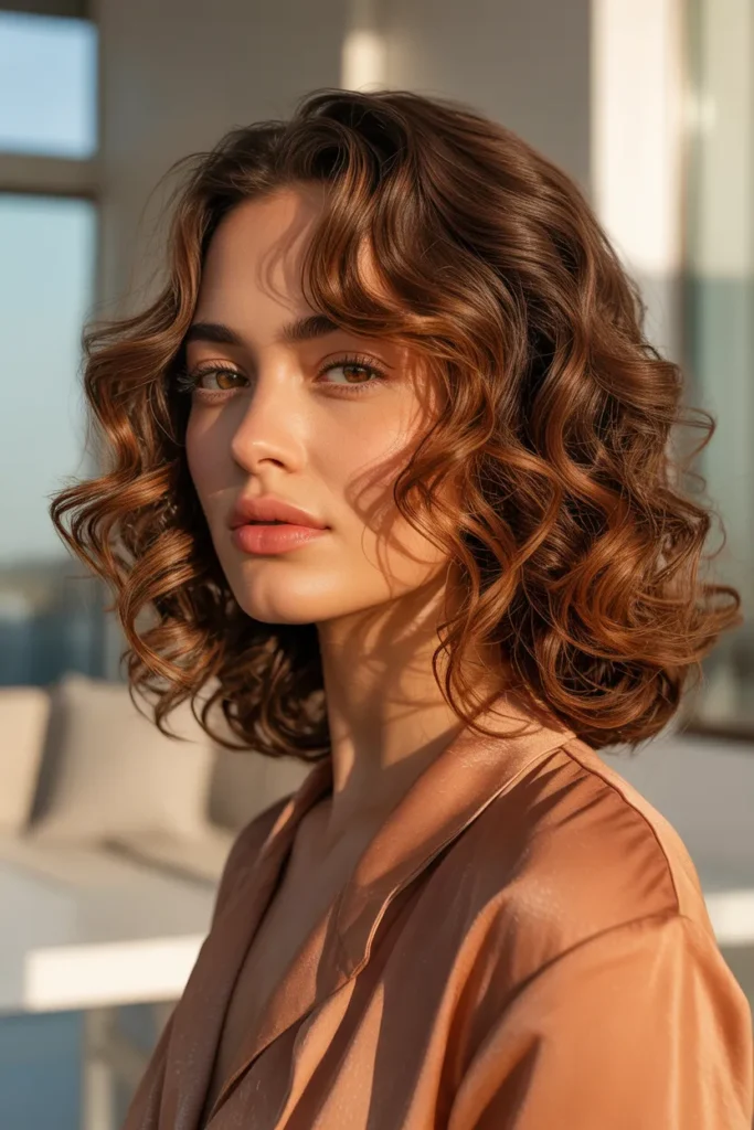 Cinnamon Ripple Curls