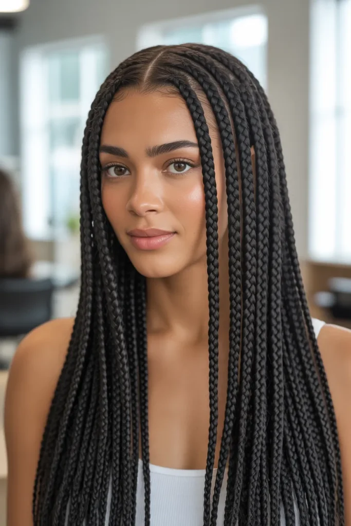 Classic Medium Knotless Braids