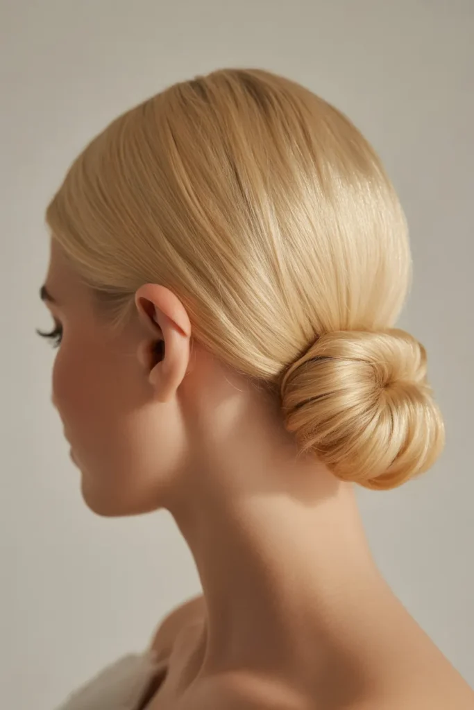  Classic Sleek Chignon