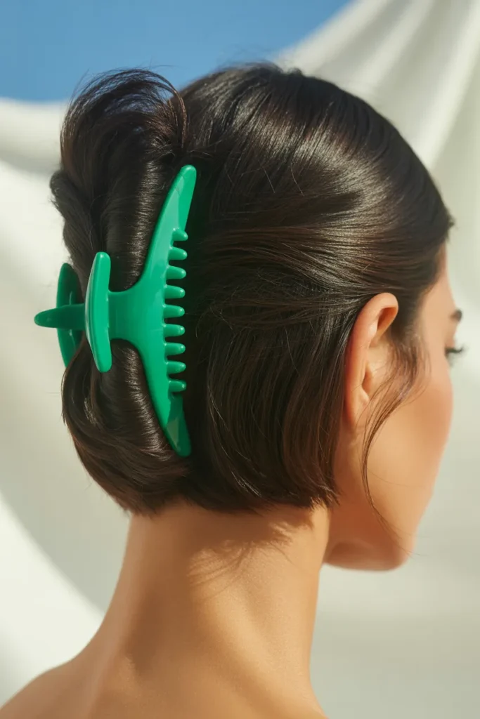 Claw Clip with Statement Color