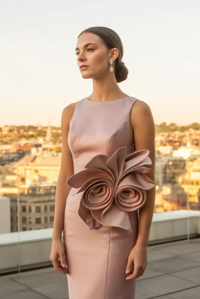 Corsage Detail Dress