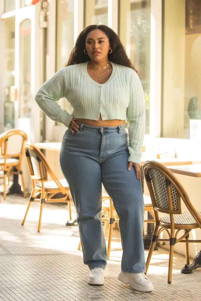 Crop Cardigan Pairing
