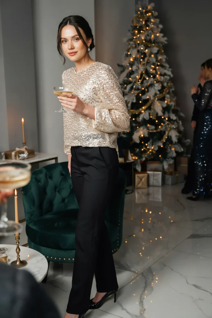 Crystal Blouse Pairing
