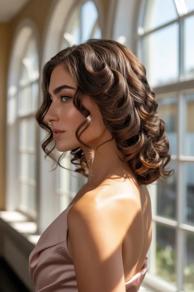 Draped Curl Fold