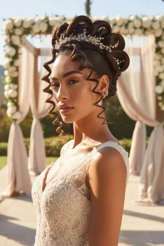 Embellished Rope Crown