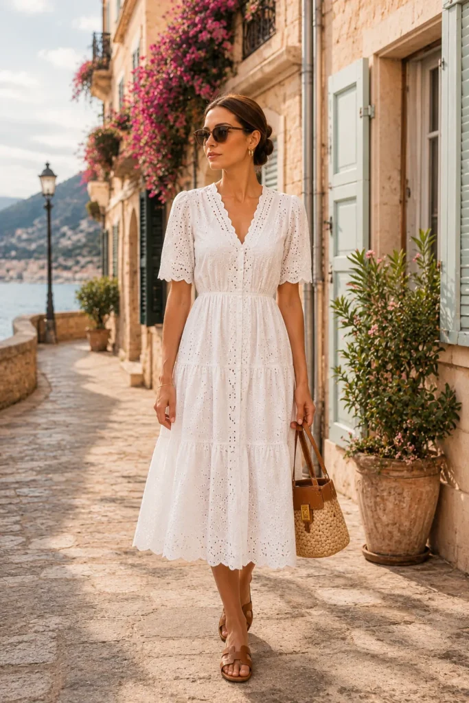Eyelet Dress Charm