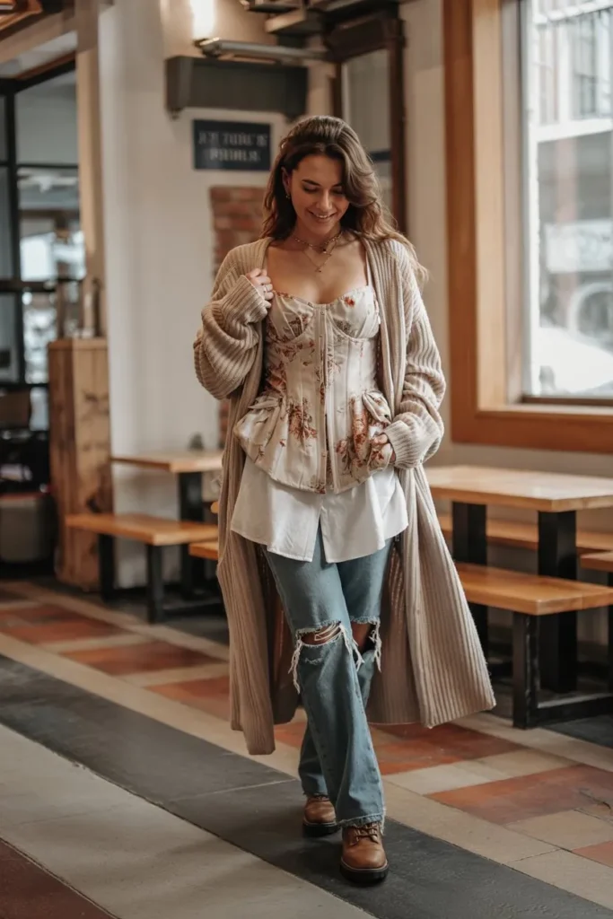 Floral Corset Layers
