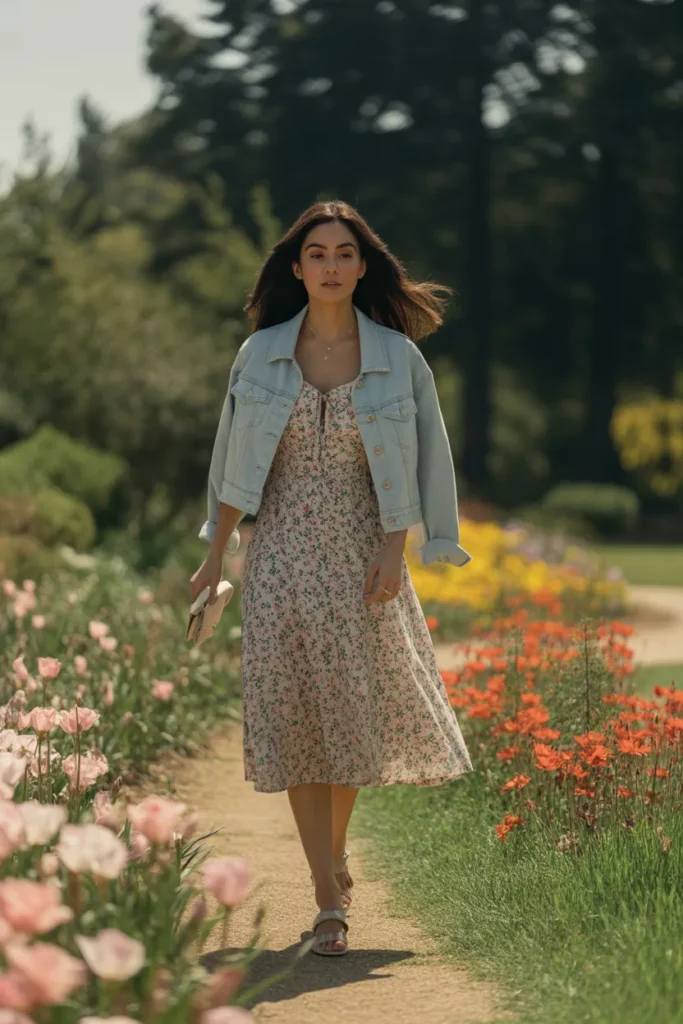 Floral Midi Layers