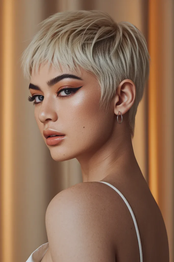 Frosted Pixie Fade