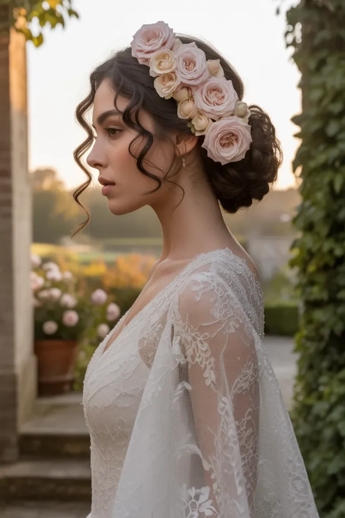  Garden Rose Bun