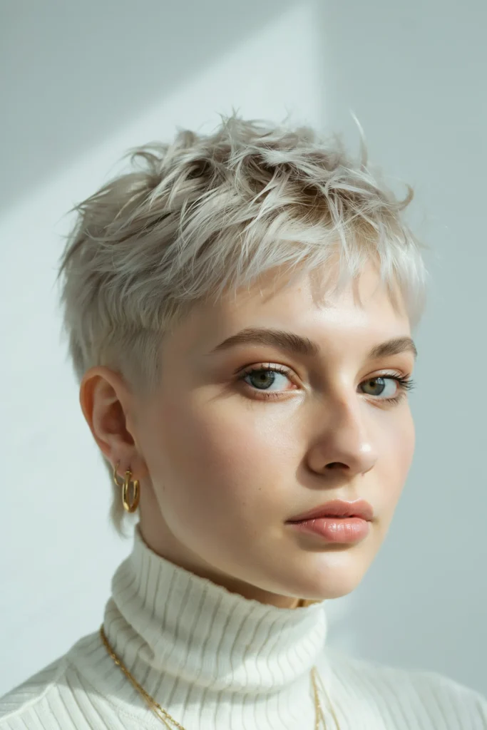 Icy Platinum Crop