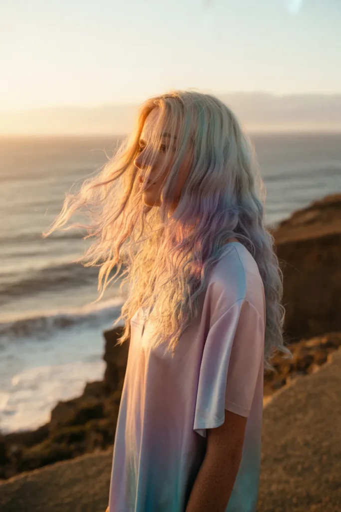 Iridescent Glow Waves