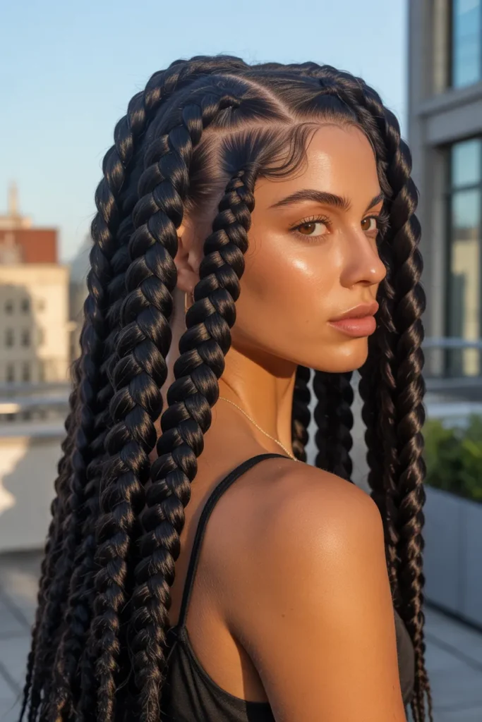 Jumbo Knotless Braids
