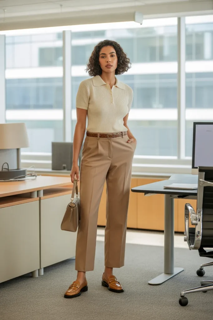 Knit Polo Ensemble