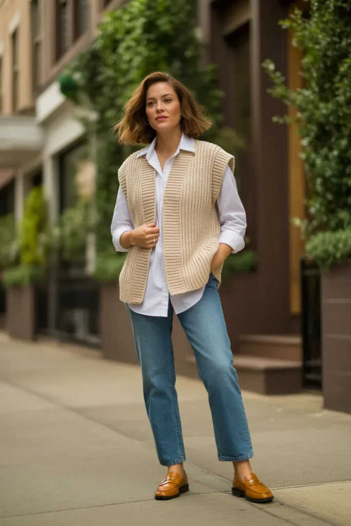  Knit Vest Layer