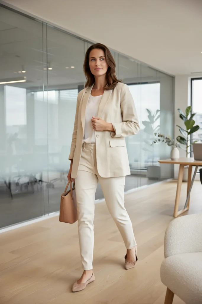 Linen Blazer Layer