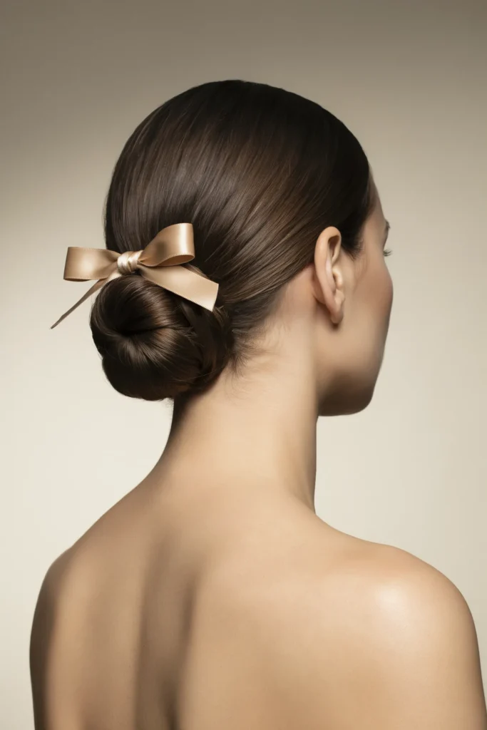 Low Bow Chignon
