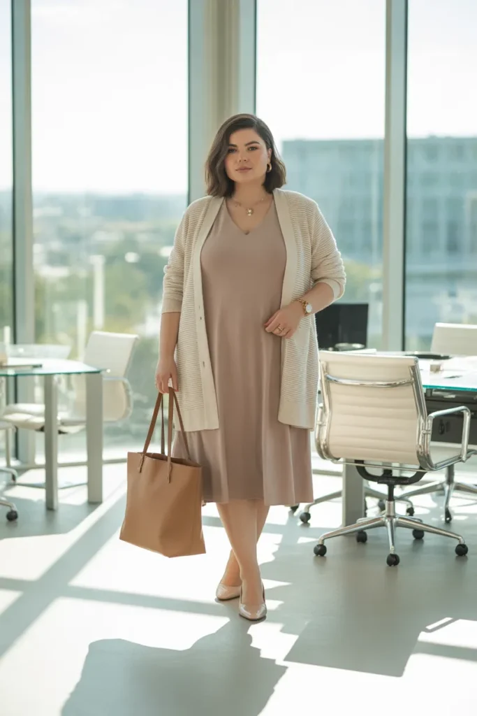 Midi Dress Layering