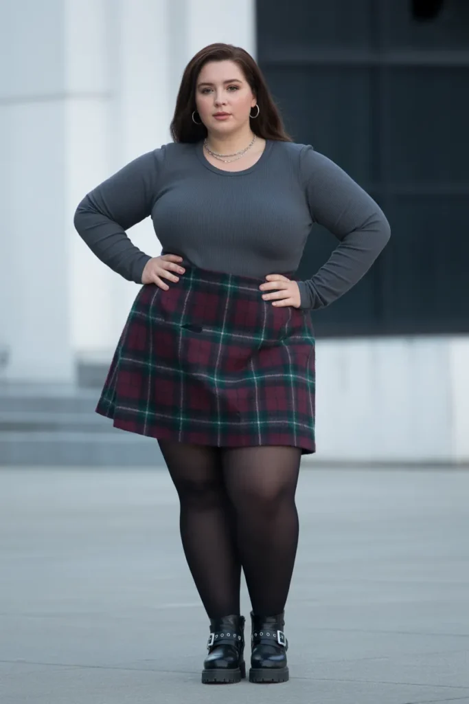 Plaid Mini Layering