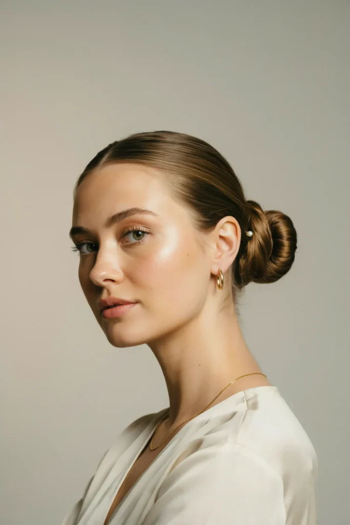 Polished Orbit Bun