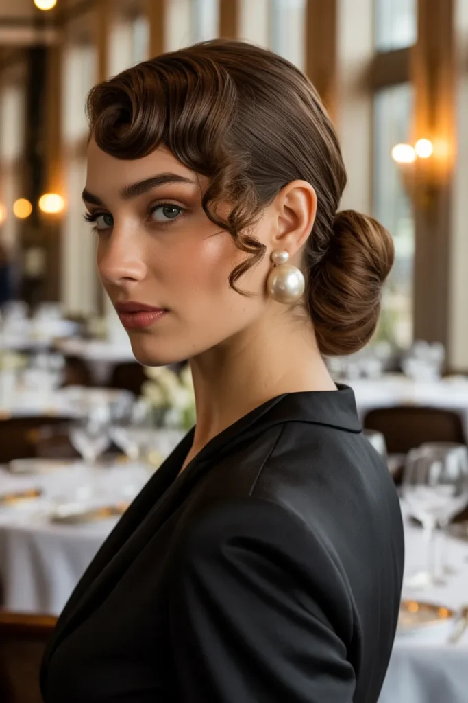 Side Sweep Bun