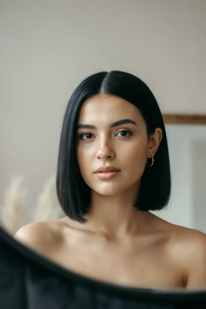 Silk Press Bob