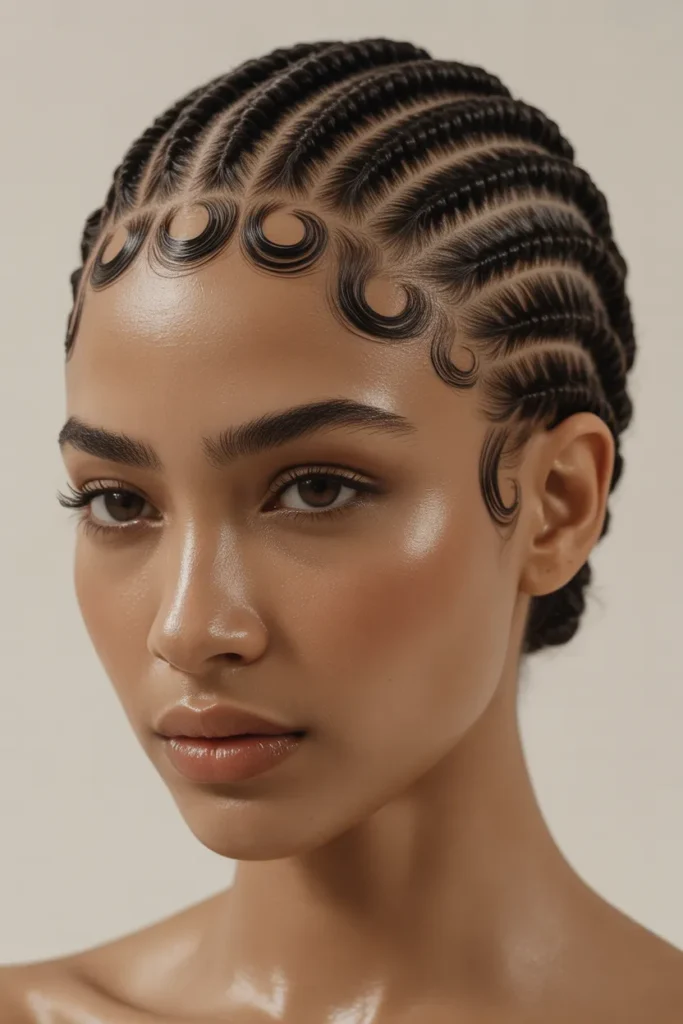 Sleek TWA with Finger Coil Definition