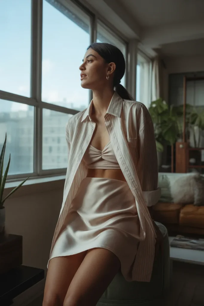 Slip Skirt Styling