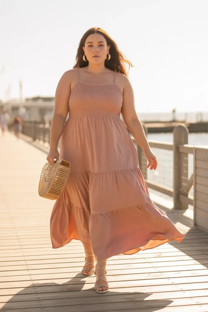 Smocked Maxi Dress
