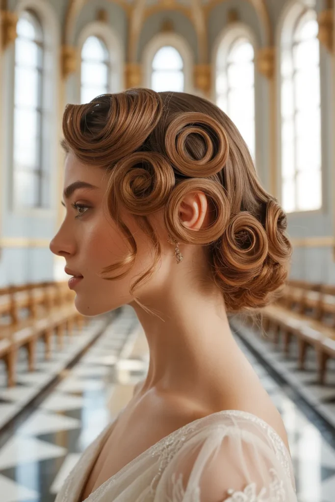 Spiral Tuck Updo