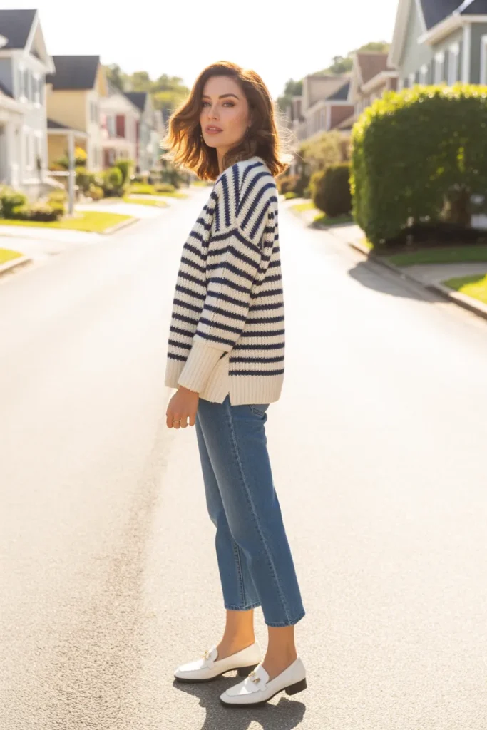 Stripe Sweater Styling