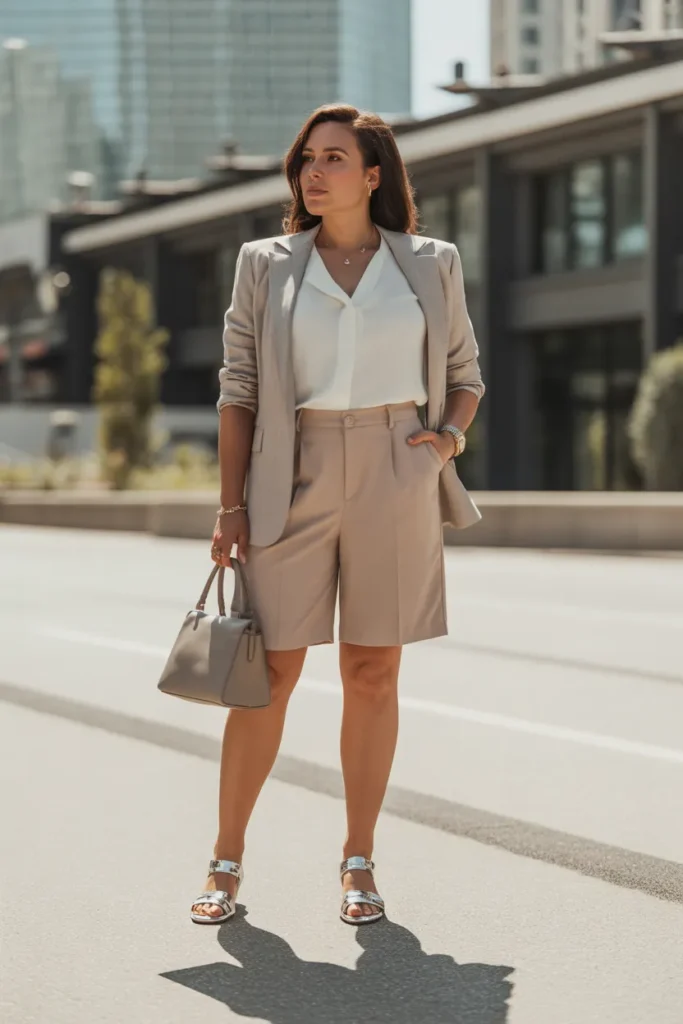 Tailored Bermuda Shorts