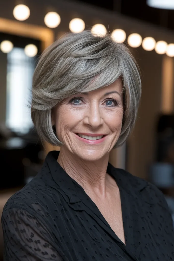 Textured Bob Shag