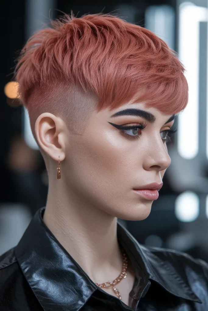 Textured Copper Crop