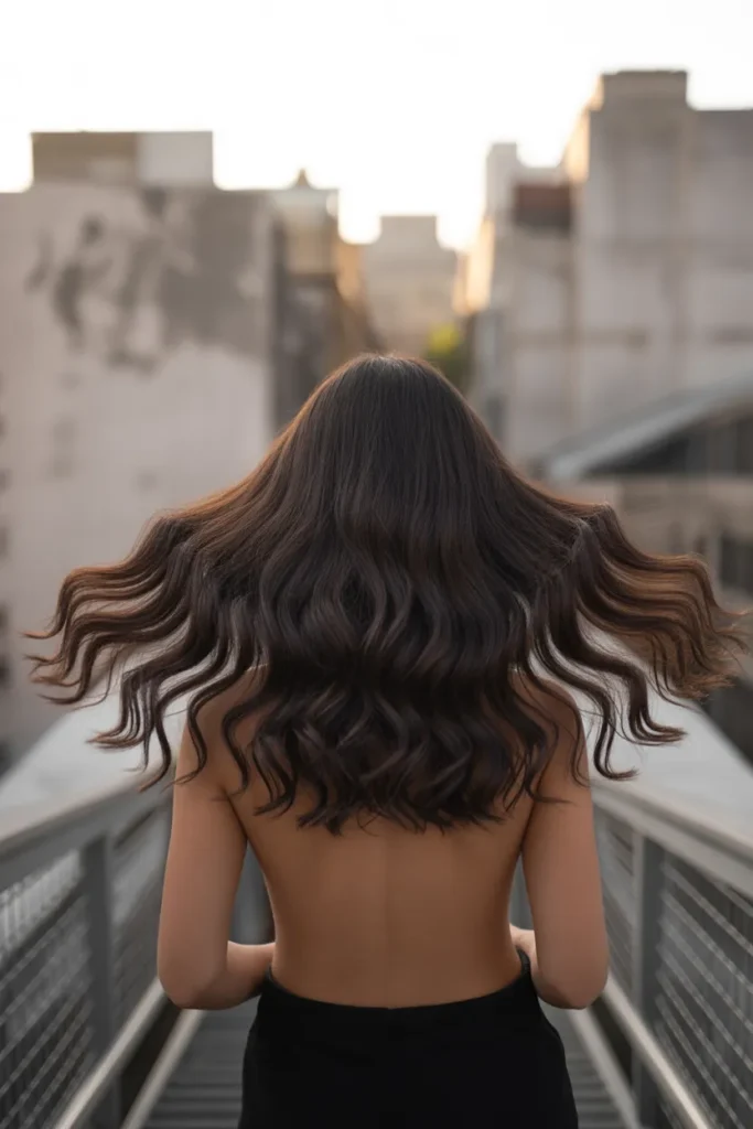 Textured V-Cut Waves