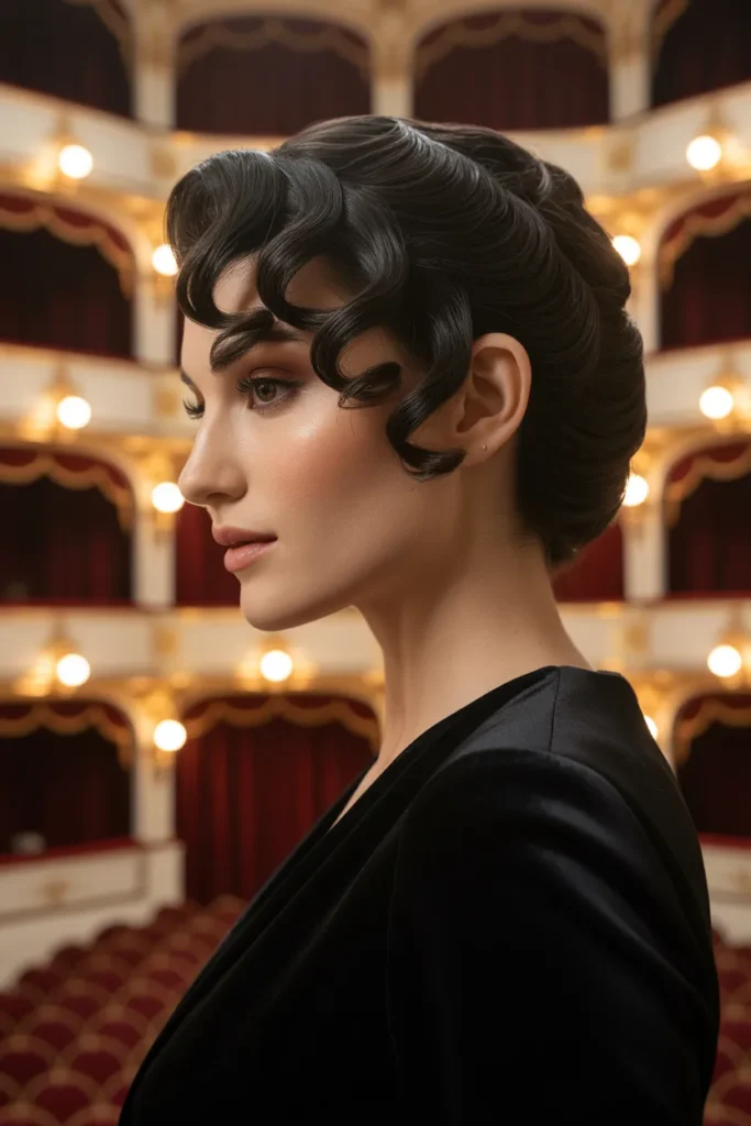 Velvet Curl Sweep